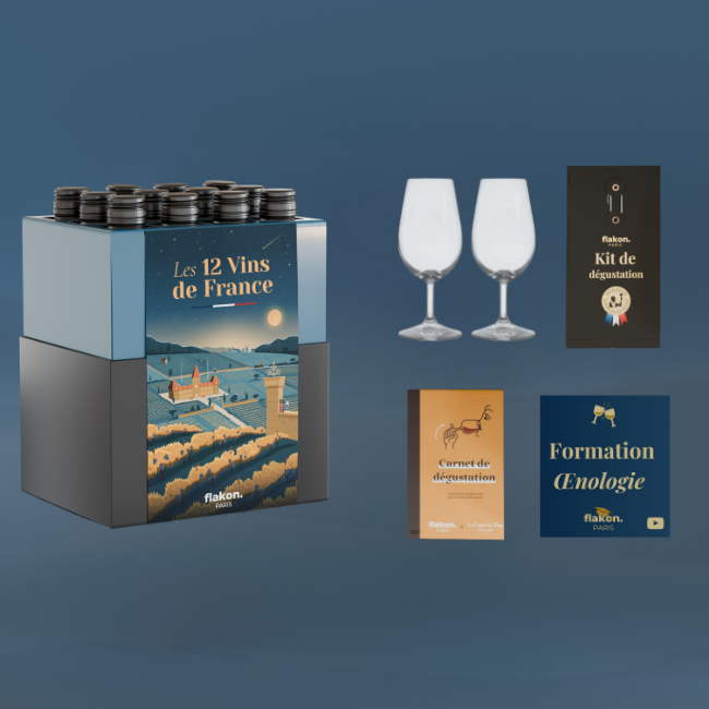 Expérience complète 12 vins de france