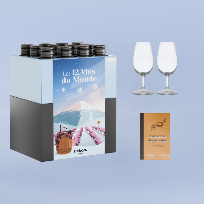 Expérience duo 12 vins du monde