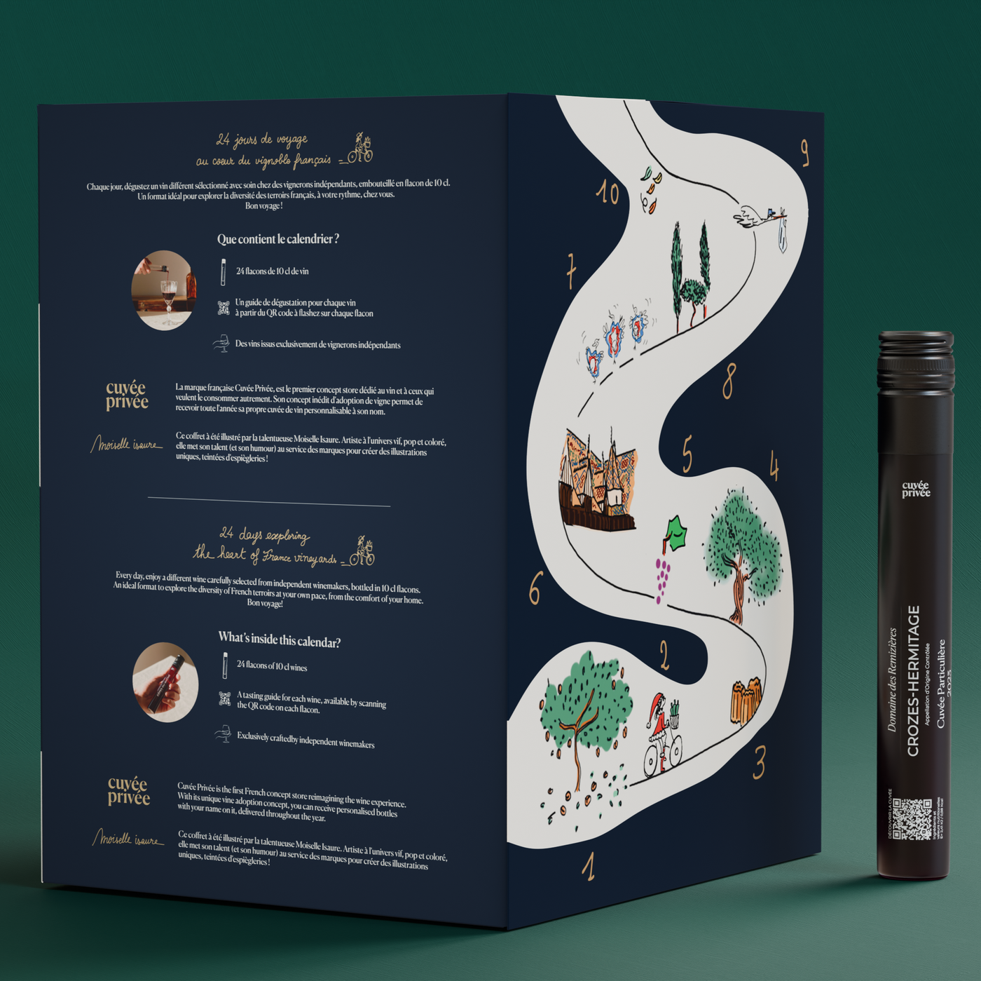 Wine Advent Calendar - 24 Wines from France and the World
