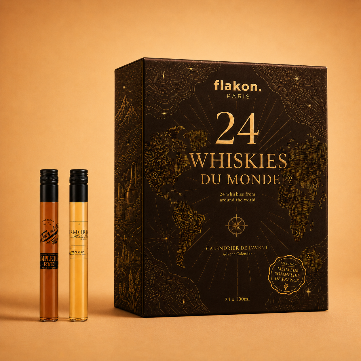 Calendrier de l'Avent - 24 Whiskies du Monde