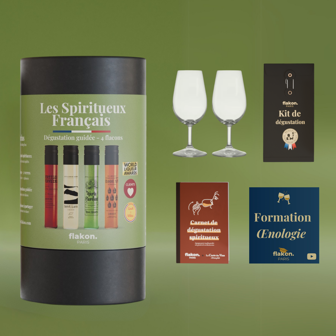 Expérience complète spiritueux français