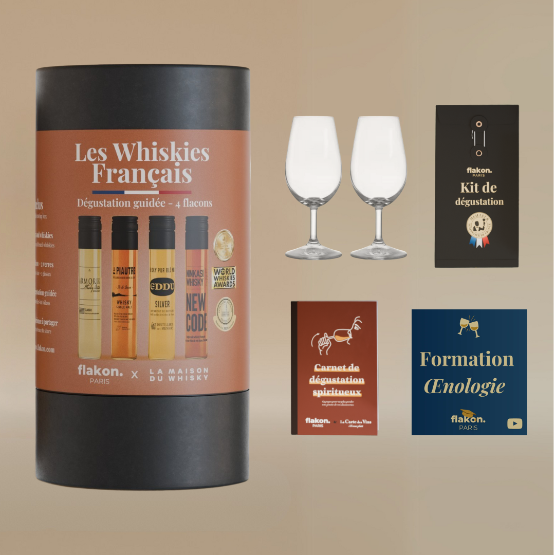 Expérience complète whiskies français