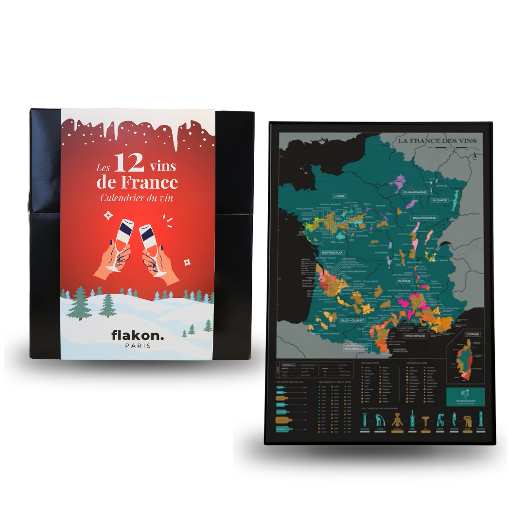 1 box of 12 Wines of France + 1 scratch card