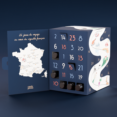 Wine Advent Calendar - 24 Wines from France and the World