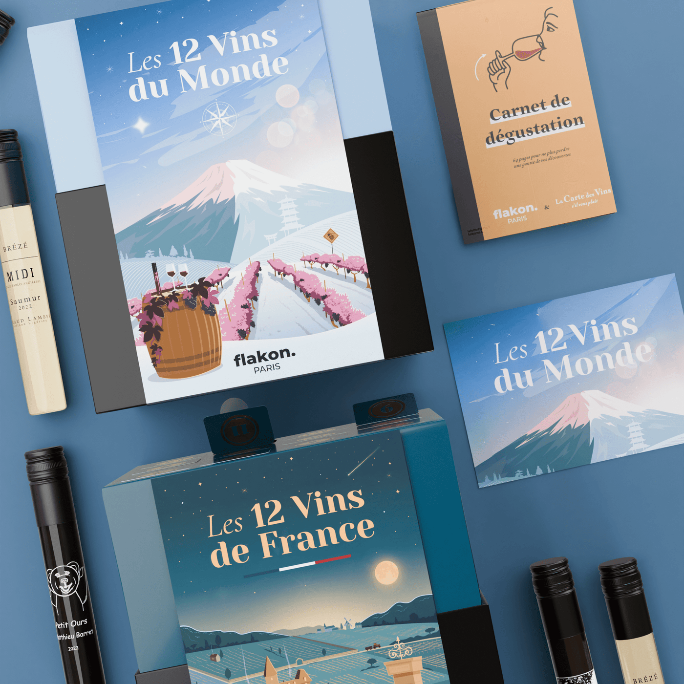 Wine Advent Calendar - 24 Wines from France and the World