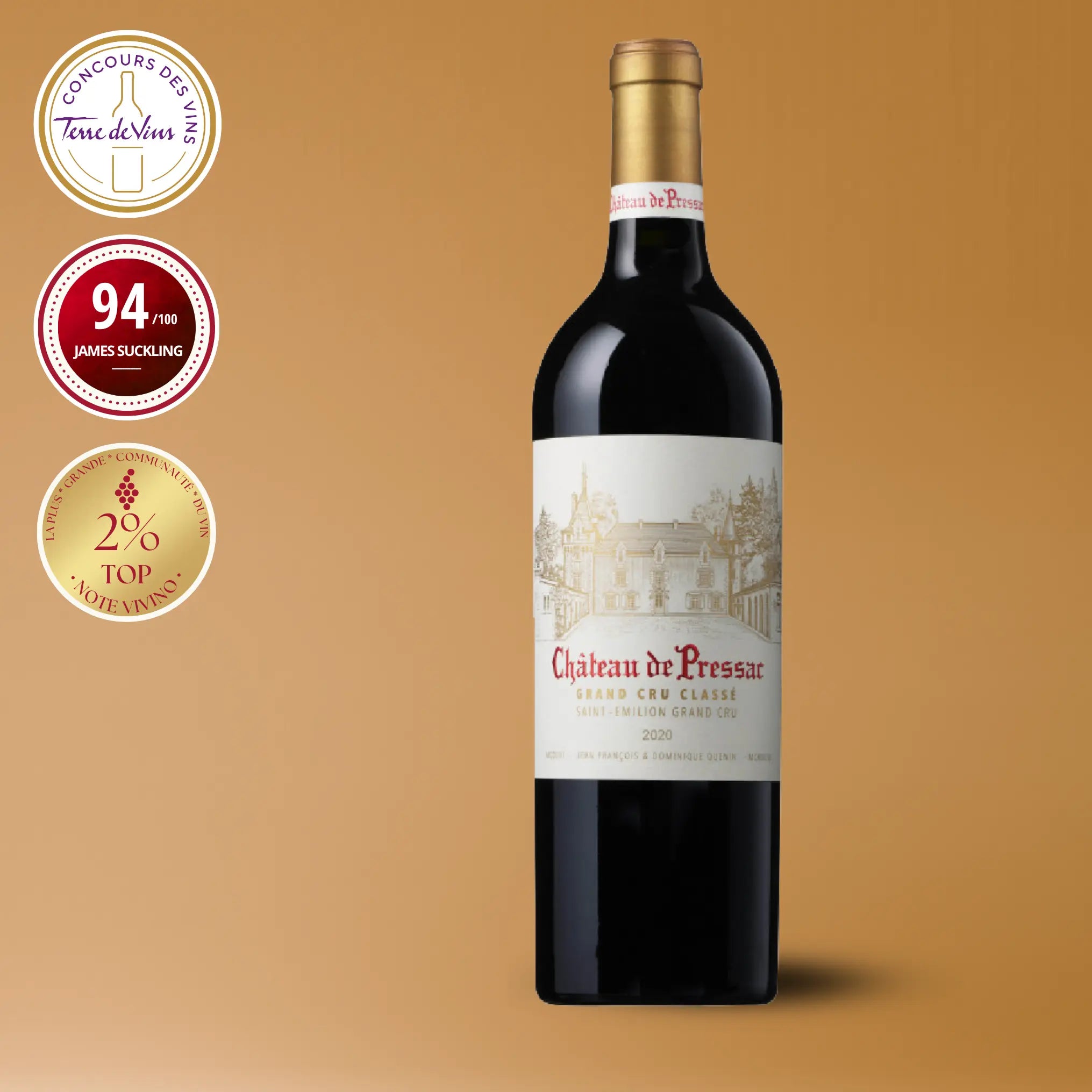 Saint-Emilion Grand Cru Classé 2021 - Le Château de Pressac