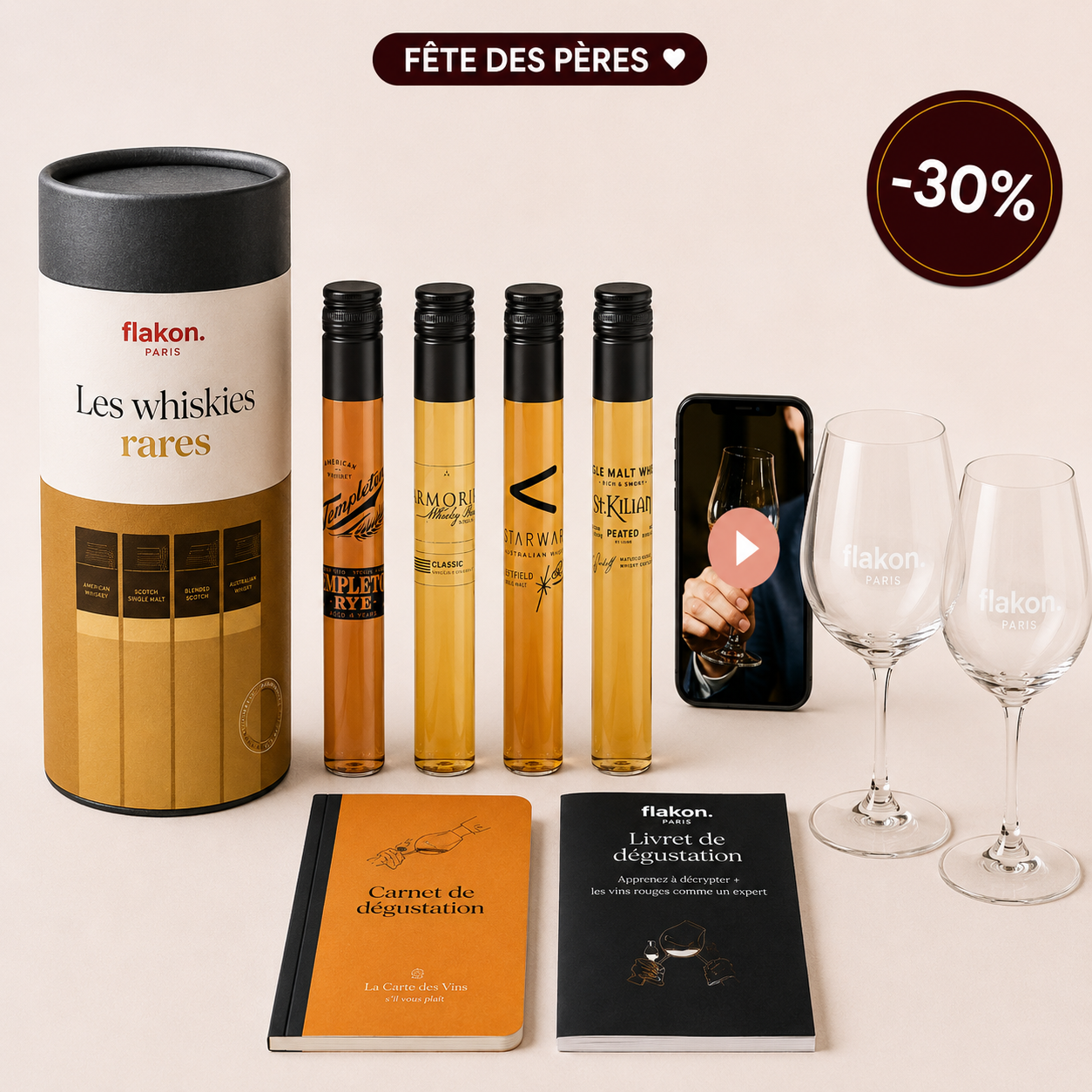 Coffret Les Whiskies Rares